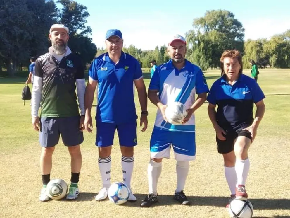 Participaron del “Roca Tour” de footgolf