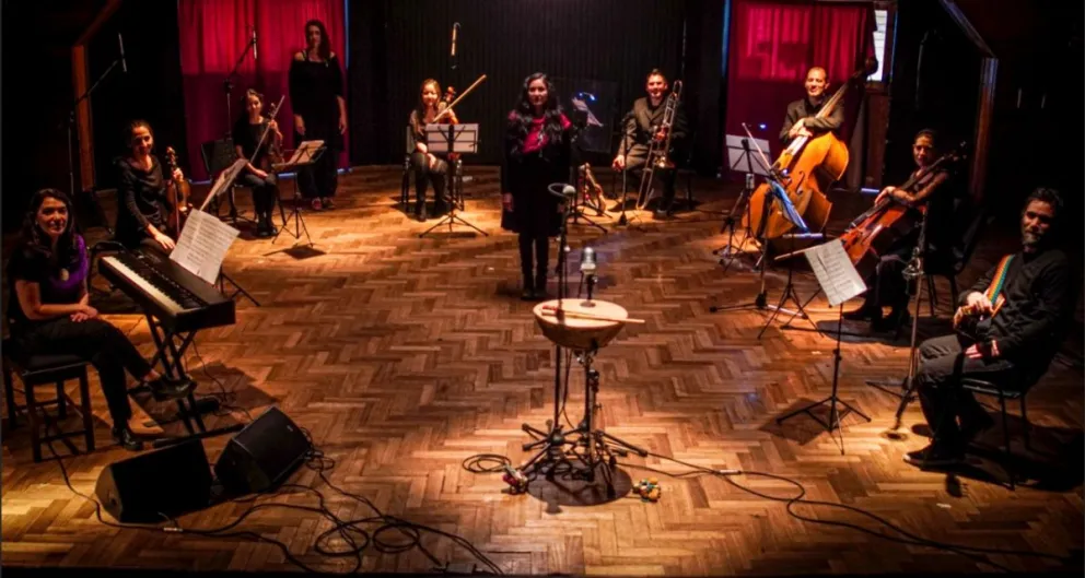Se estrena concierto de Ensamble Sur y Anahí Mariluan Trío