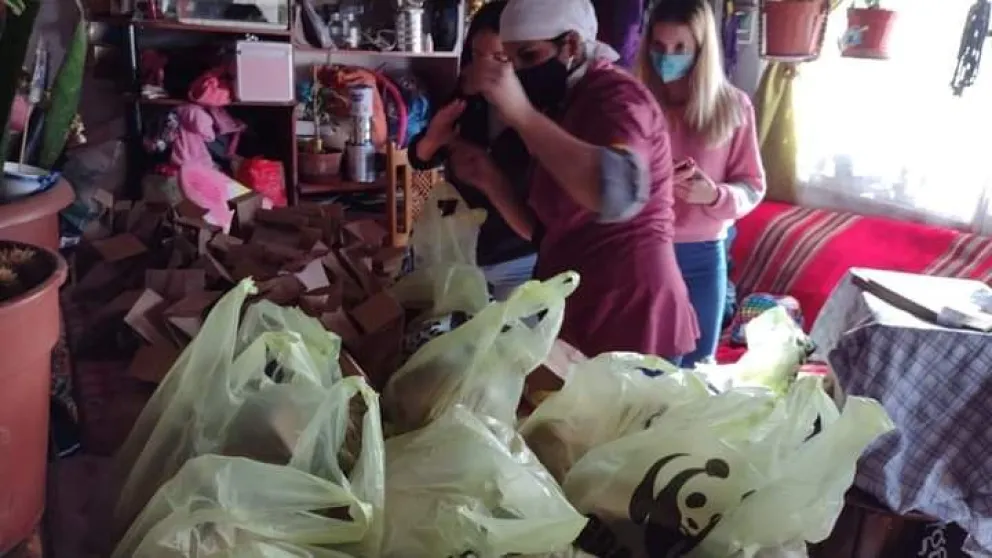 Canelones por juguetes para el Día del Niño