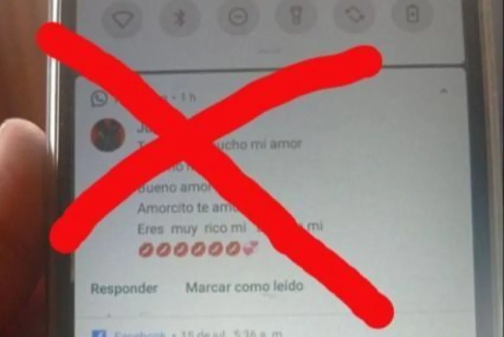 VIRAL: dejó el celular desbloqueado y su hija lo mandó al frente en Twitter