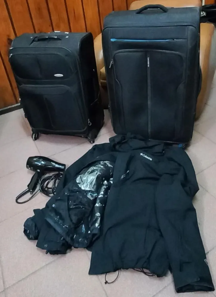 Recuperaron elementos que serían robados, pero no saben a quién se los sustrajeron